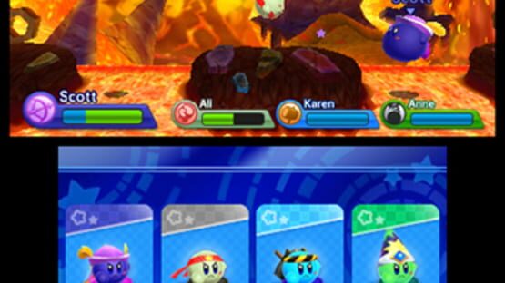 Screenshot for Kirby Fighters Deluxe