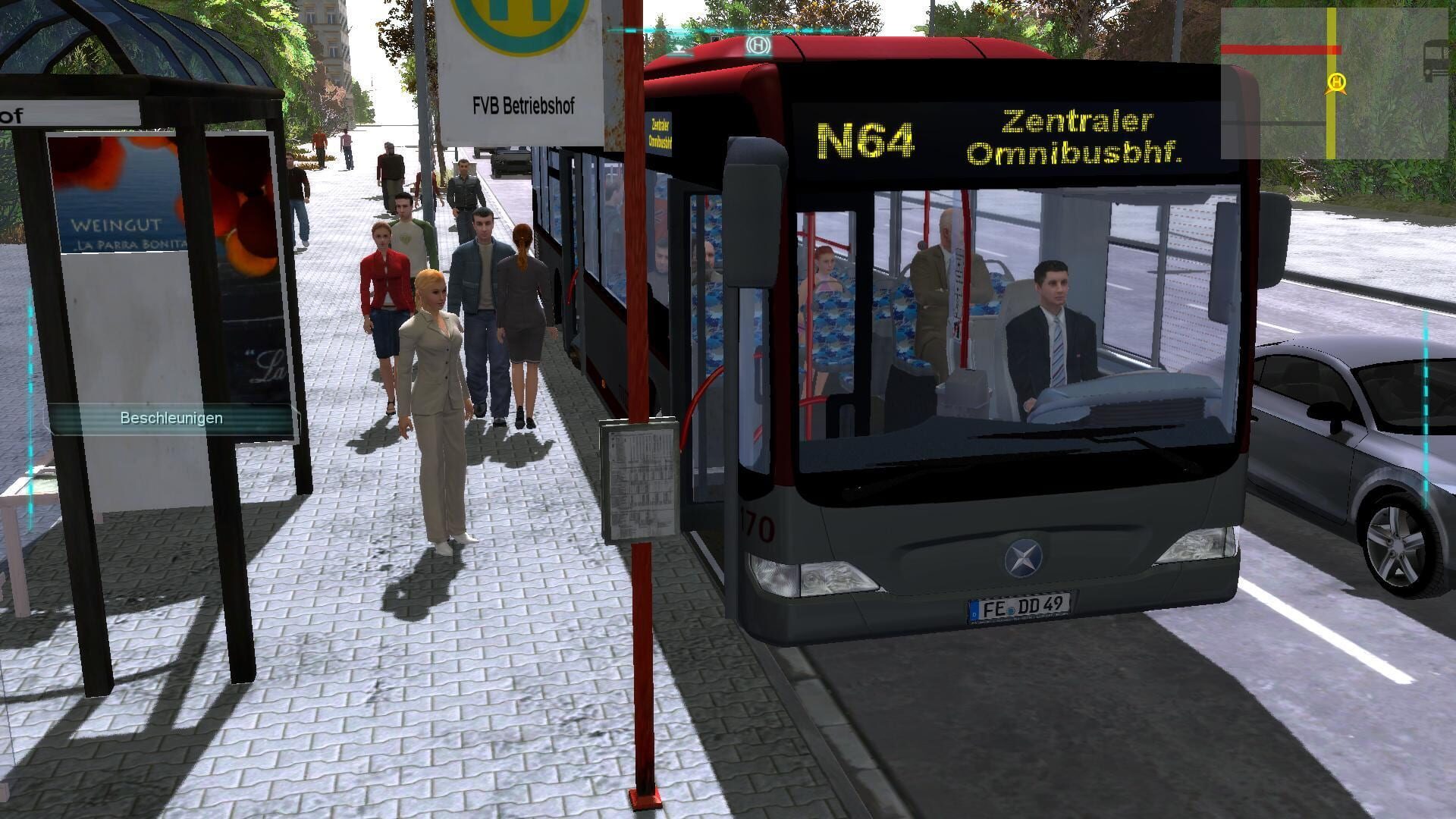 Screenshot for Bus-Simulator 2012