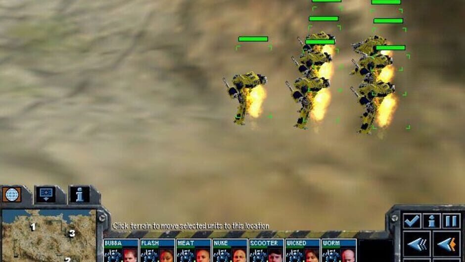 Screenshot for MechCommander 2