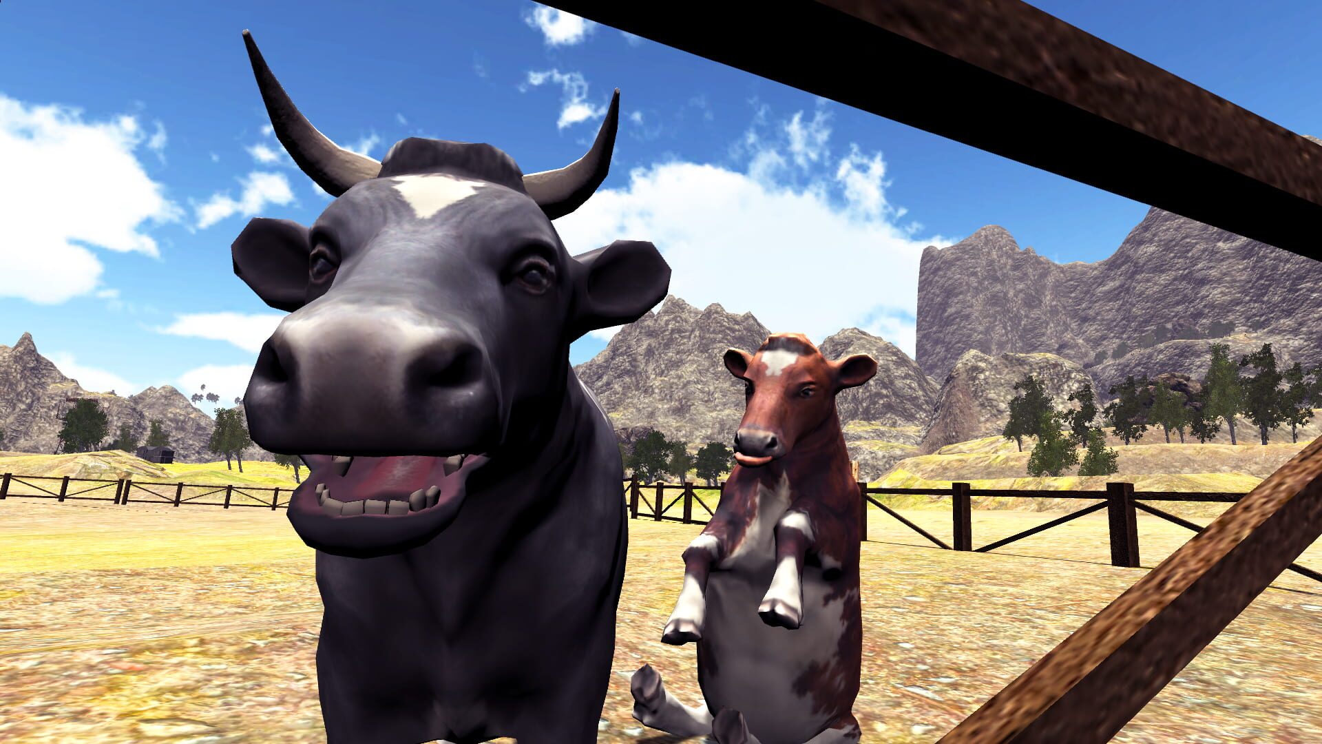 Screenshot for Cow Catcher Simulator