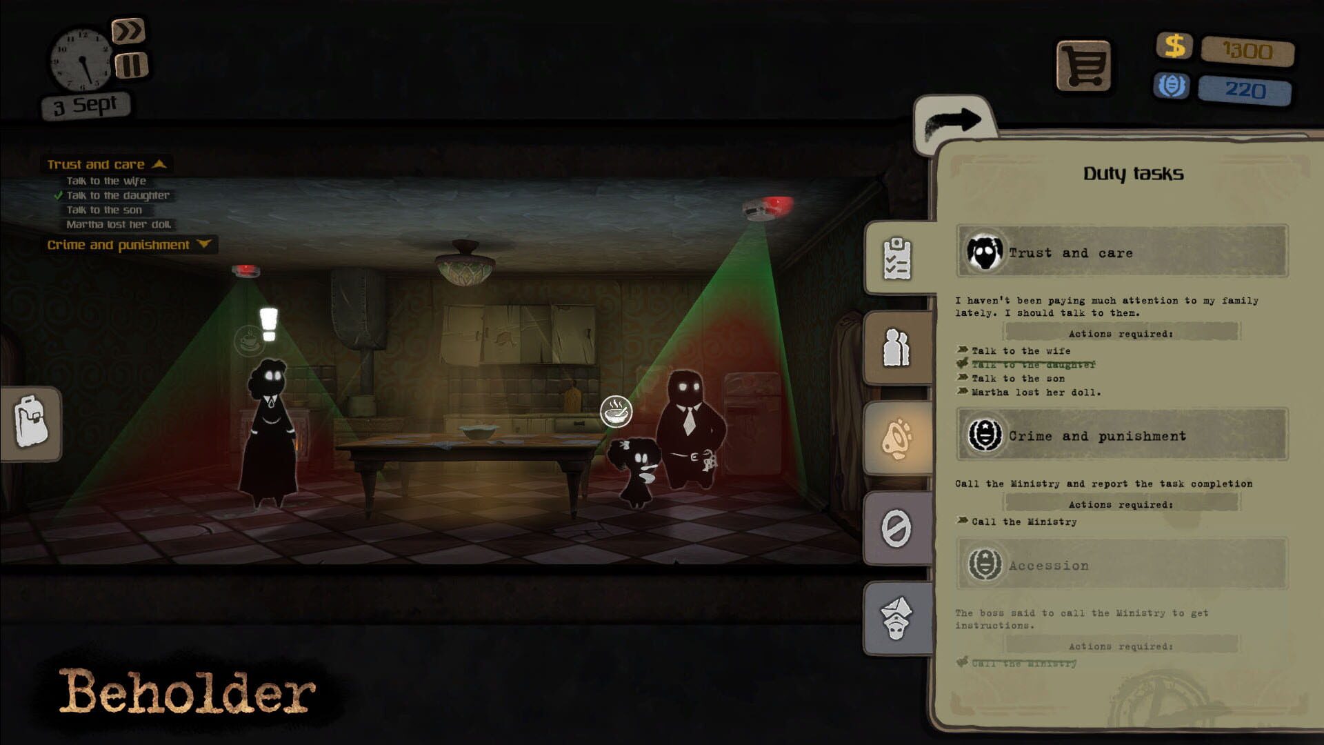 Screenshot for Beholder