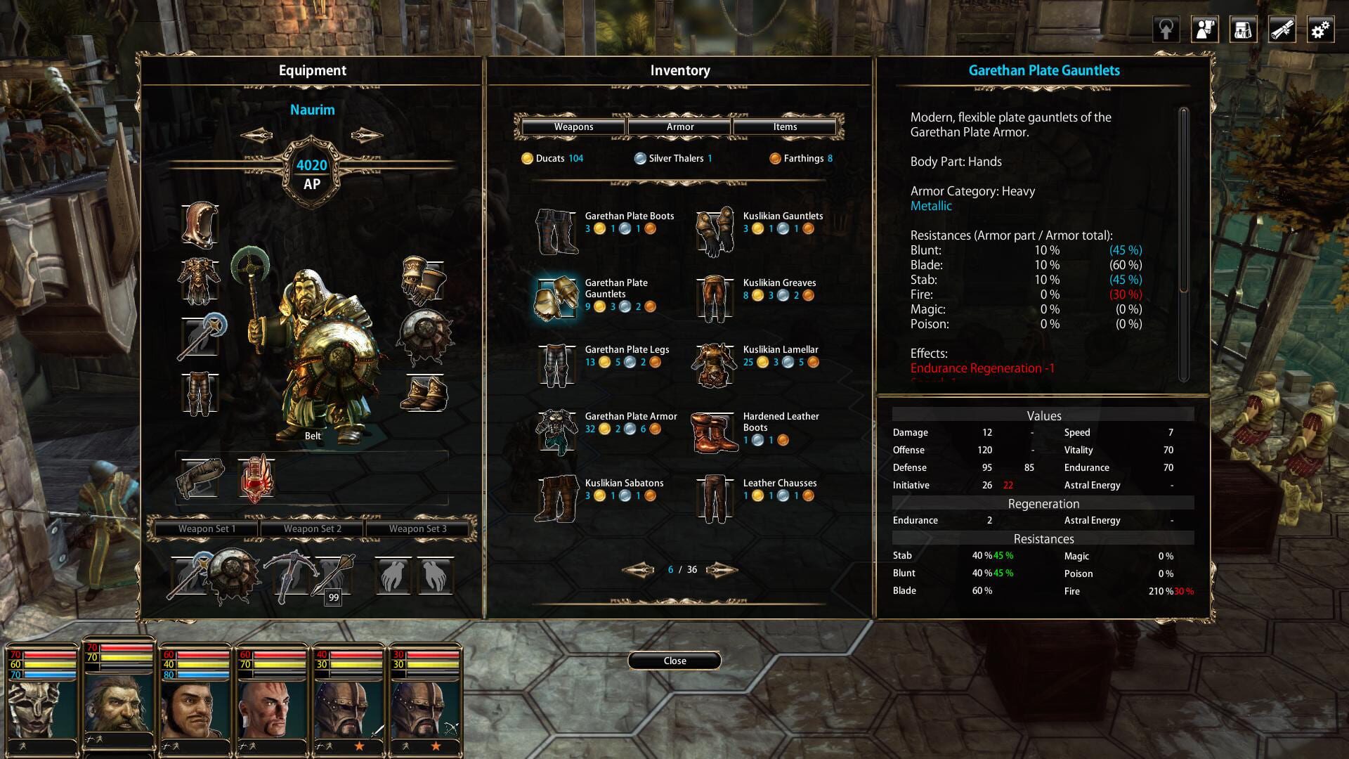 Screenshot for Blackguards 2