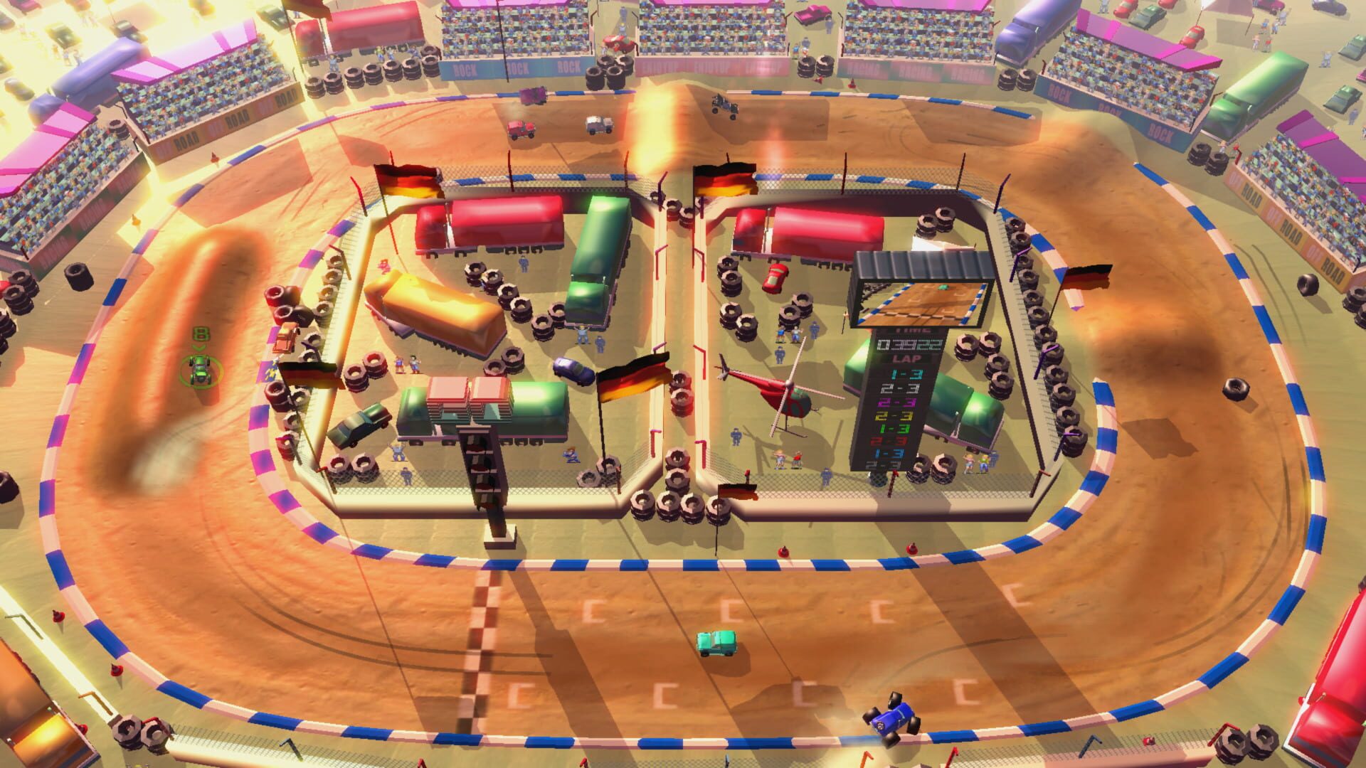 Screenshot for Rock 'N Racing Off Road DX