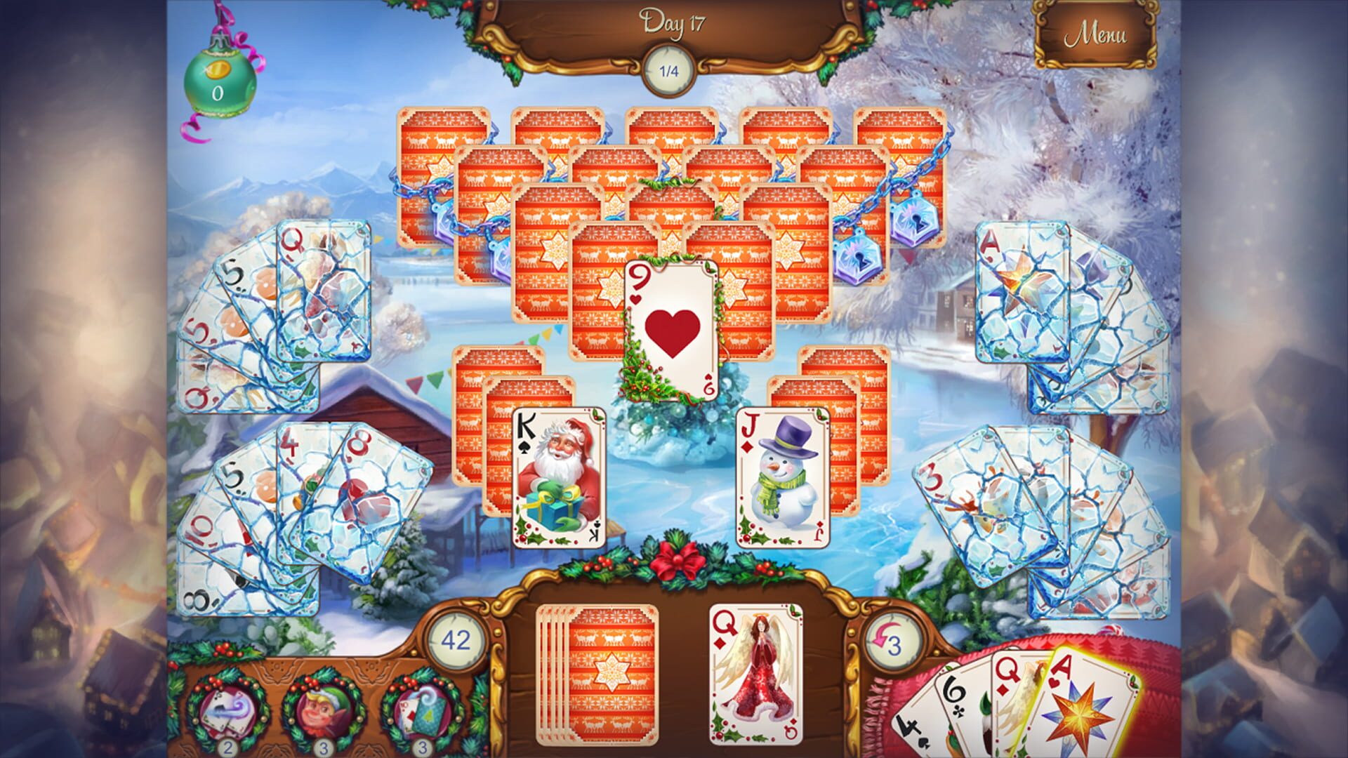 Screenshot for Lapland Solitaire