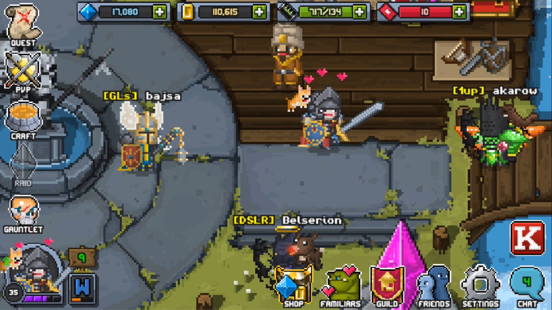 Screenshot for Bit Heroes
