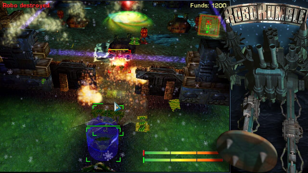Screenshot for RoBoRumble