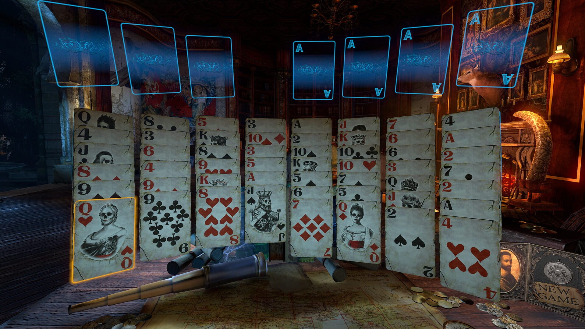 Screenshot for Solitaire VR
