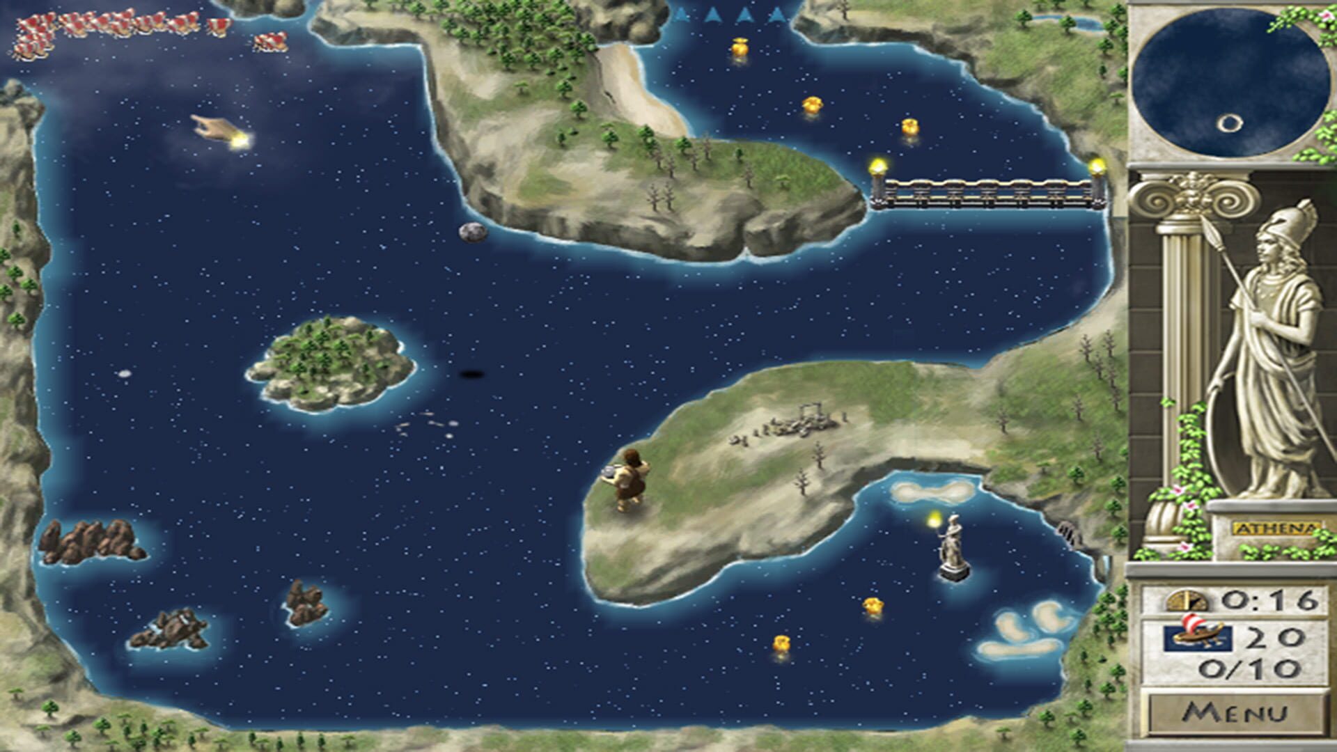 Screenshot for God Game : The Odyssey