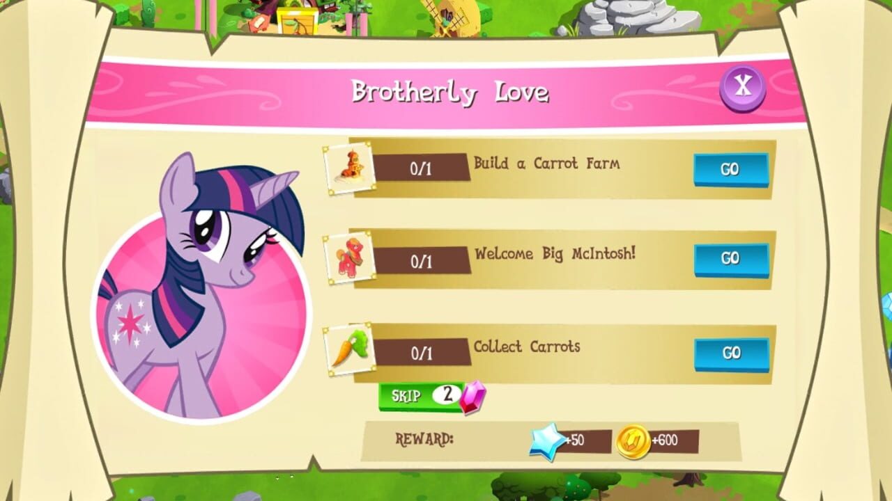 Screenshot for My Little Pony: Friendship Is Magic