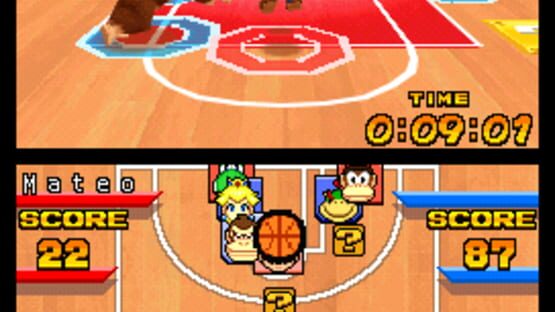 Screenshot for Mario Hoops 3-on-3
