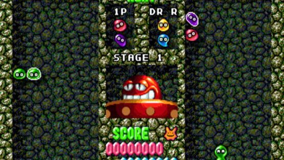 Screenshot for Dr. Robotnik's Mean Bean Machine