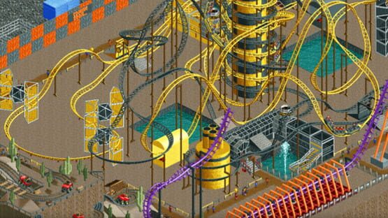 Screenshot for RollerCoaster Tycoon Classic