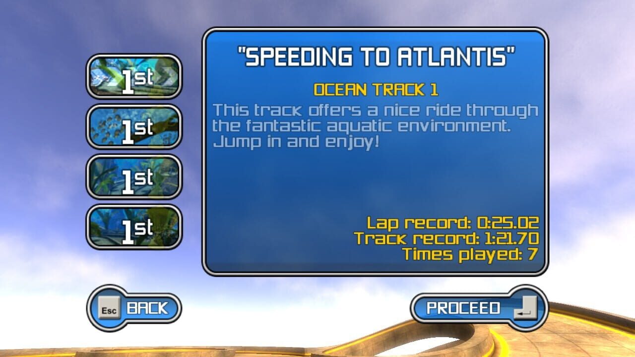 Screenshot for Super Sonic Racer