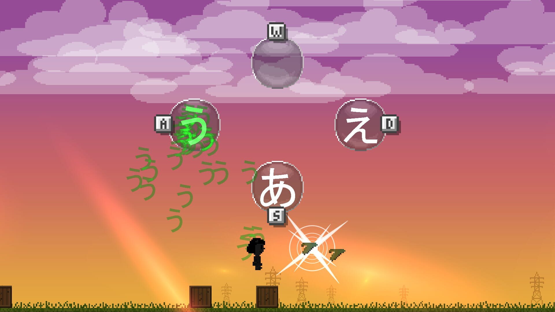 Screenshot for Hiragana Pixel Party