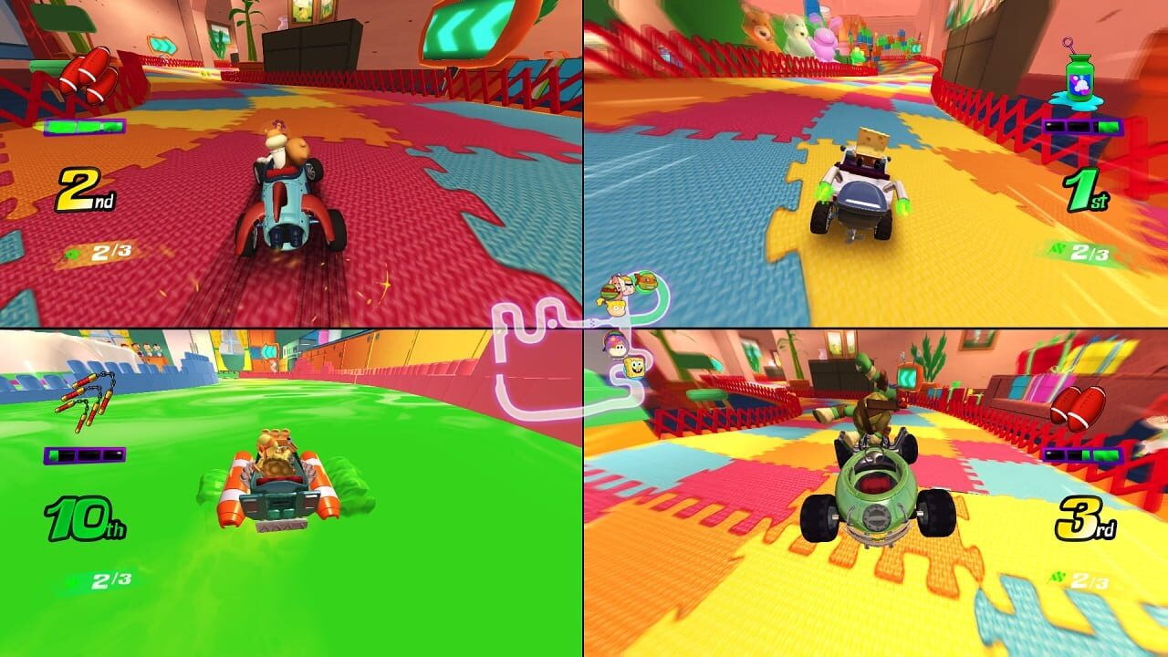 Screenshot for Nickelodeon Kart Racers