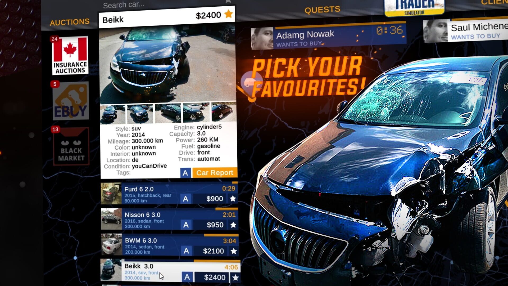 Screenshot for Car Trader Simulator