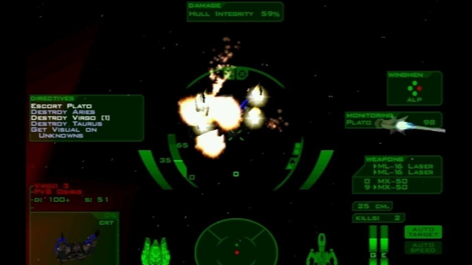 Screenshot for Descent: Freespace - The Great War