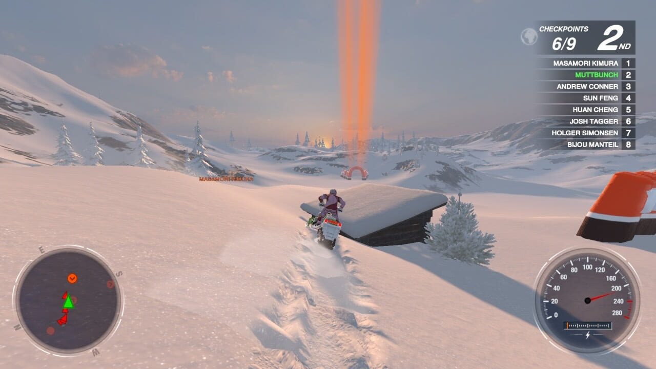 Screenshot for Snow Moto Racing Freedom