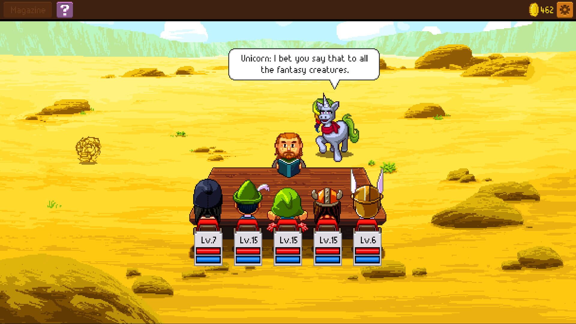 Screenshot for Knights of Pen and Paper II