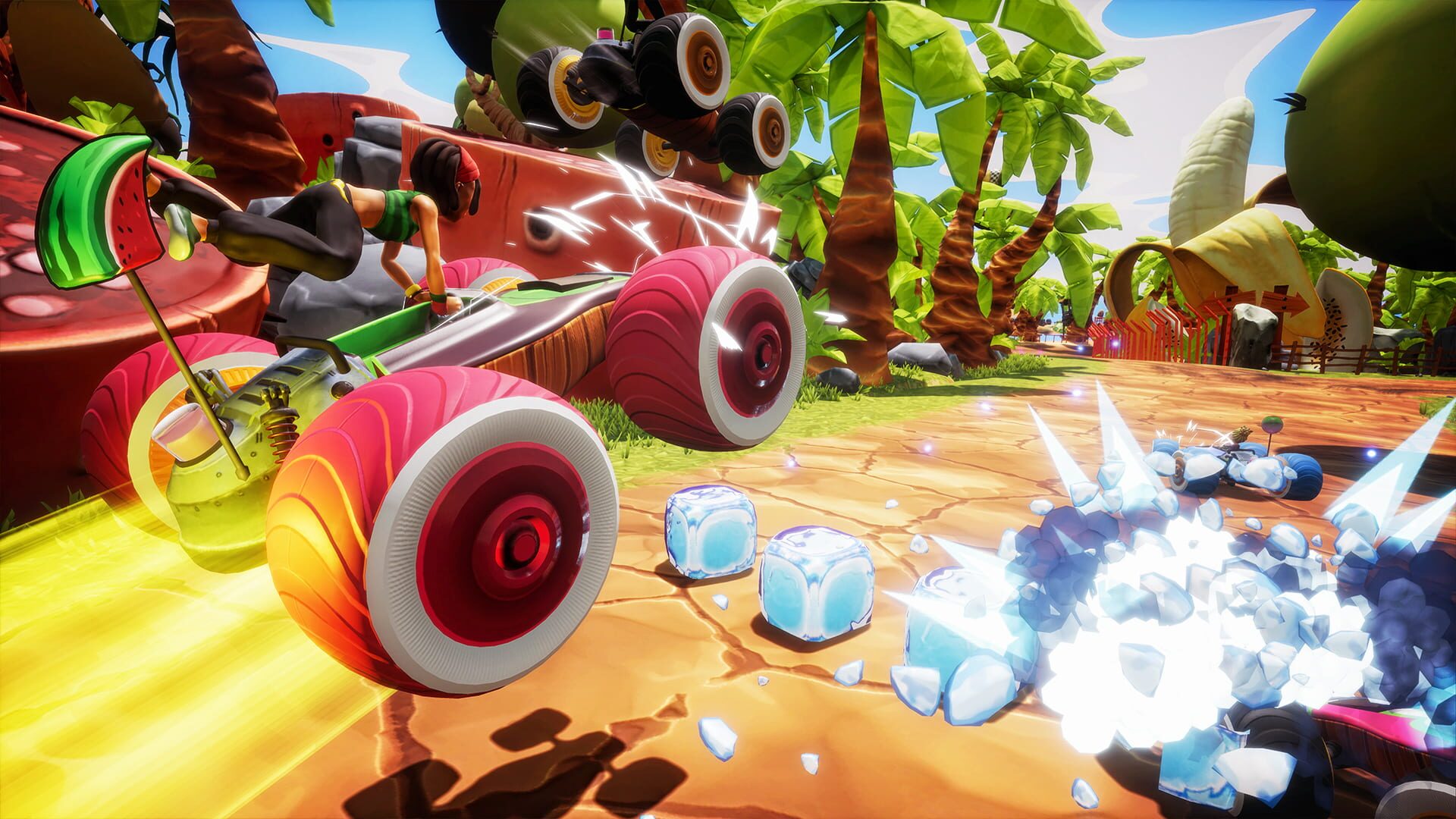 Screenshot for All-Star Fruit Racing