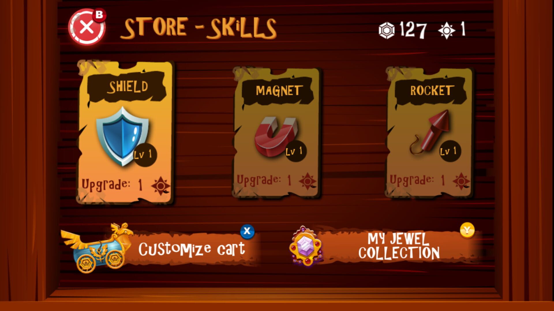 Screenshot for Cave Coaster