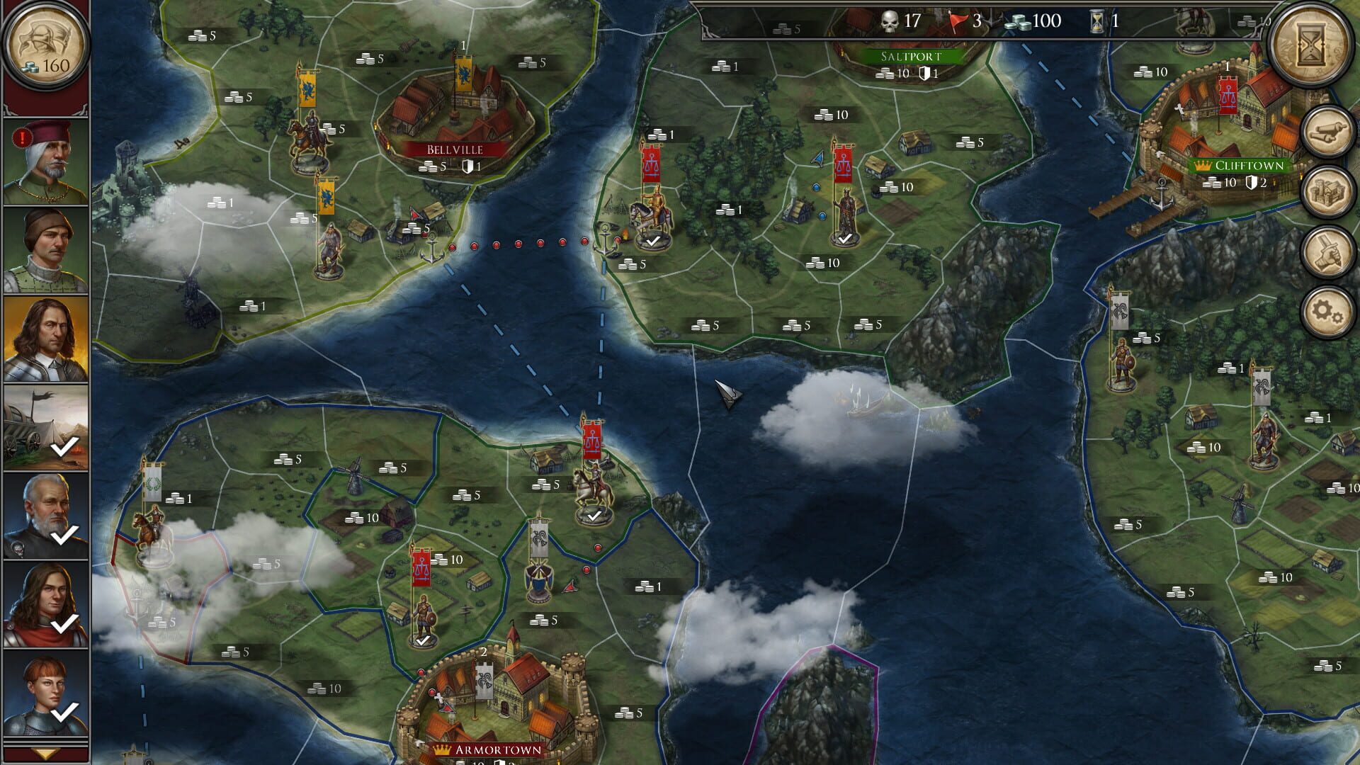 Screenshot for Strategy & Tactics: Dark Ages