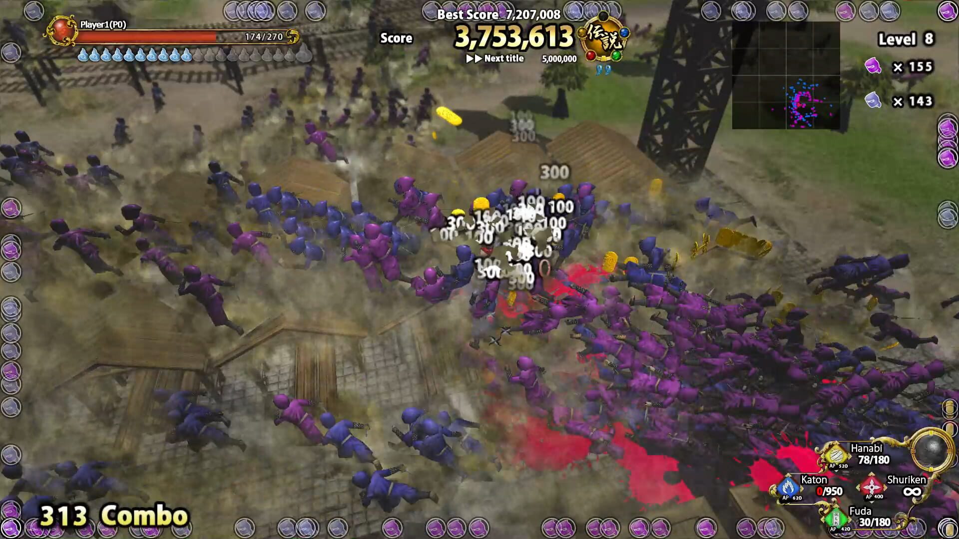 Screenshot for Diorama Battle of Ninja