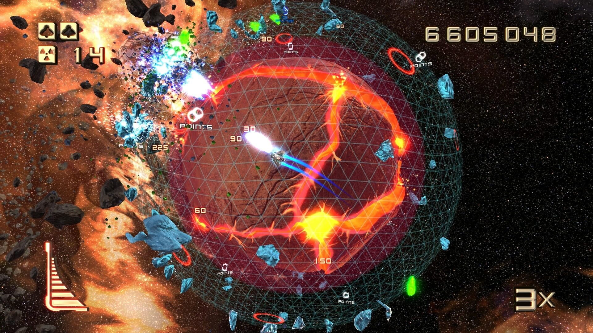 Screenshot for Super Stardust Ultra