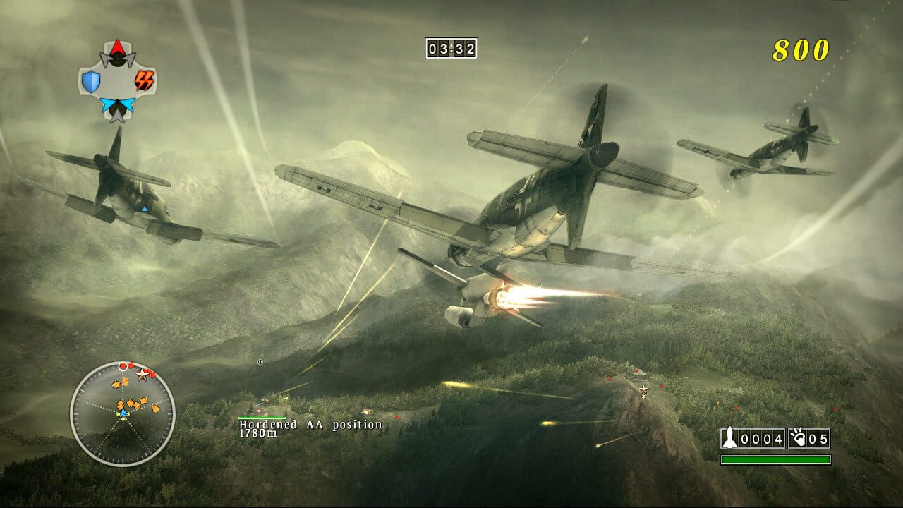 Screenshot for Blazing Angels 2: Secret Missions of WWII