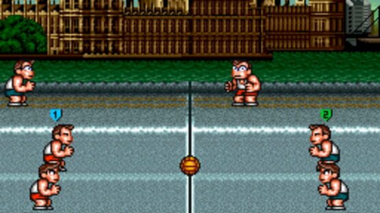 Screenshot for Kunio's Dodgeball Time, C'mon Guys!