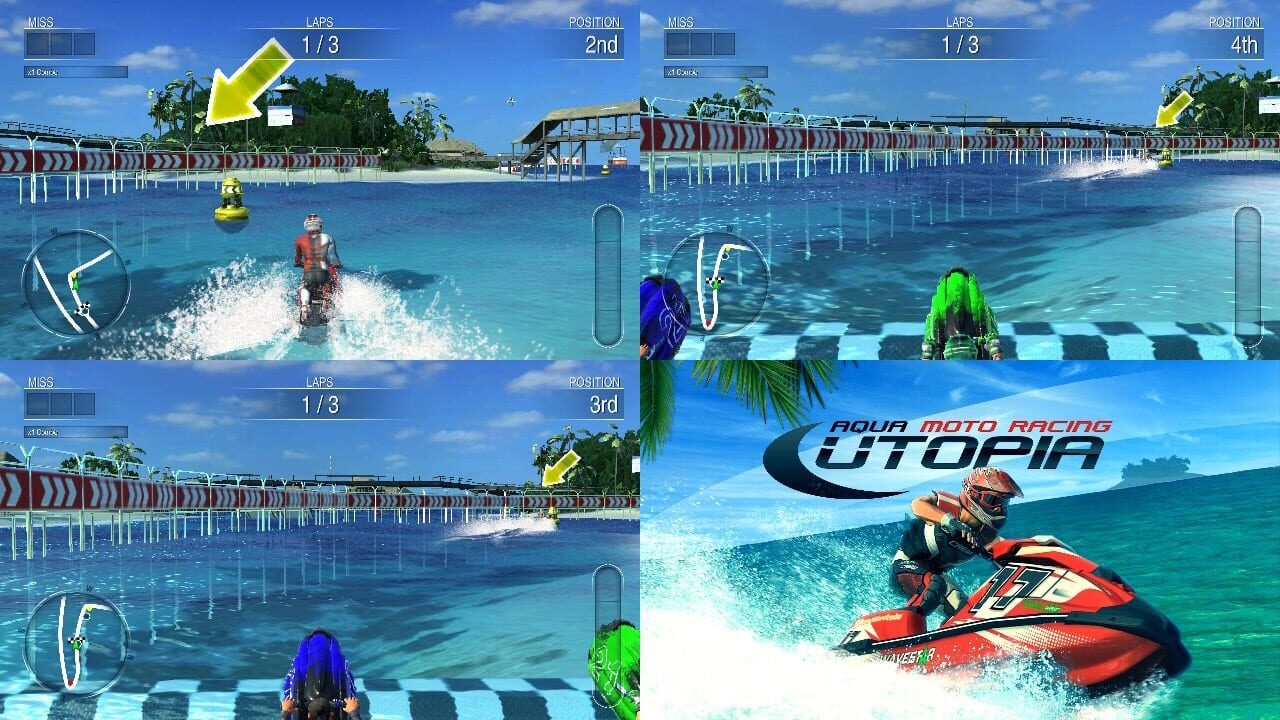 Screenshot for Aqua Moto Racing Utopia