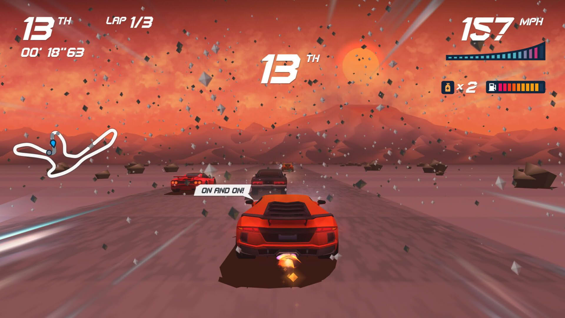 Screenshot for Horizon Chase Turbo