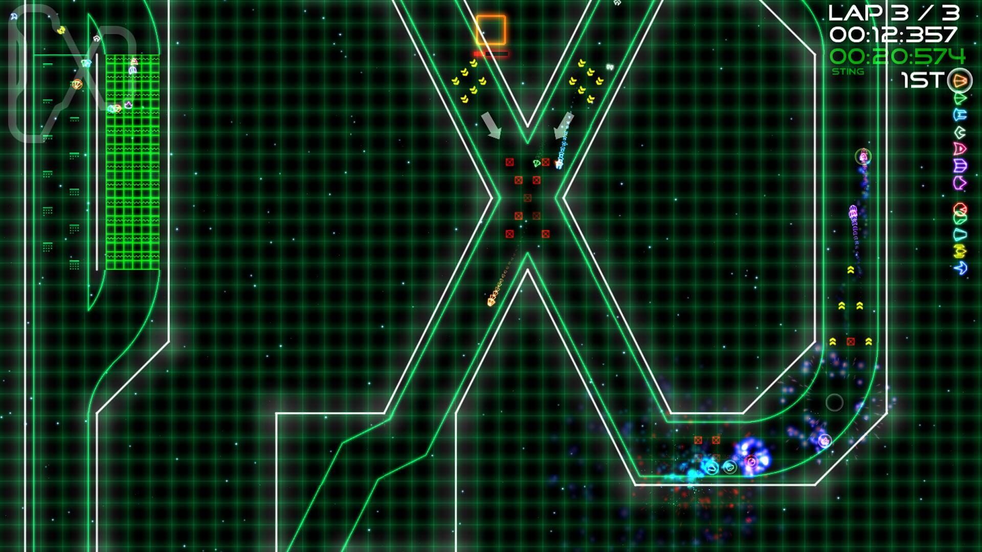 Screenshot for Super Laser Racer