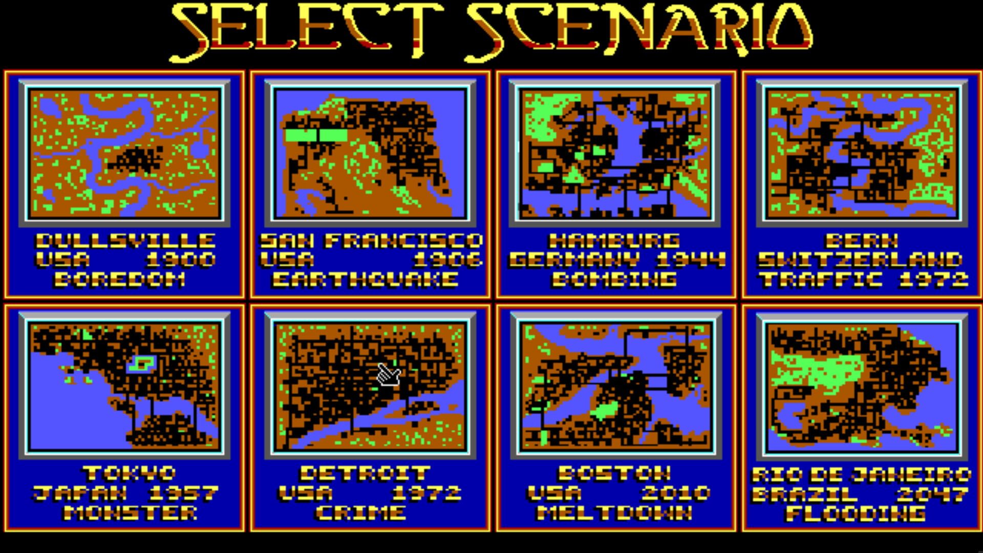 Screenshot for SimCity
