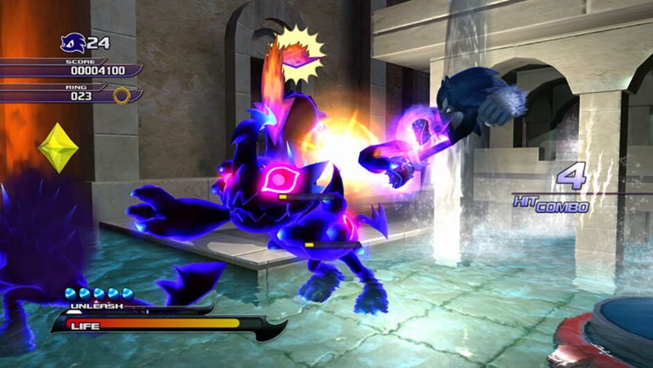 Screenshot for Sonic Unleashed