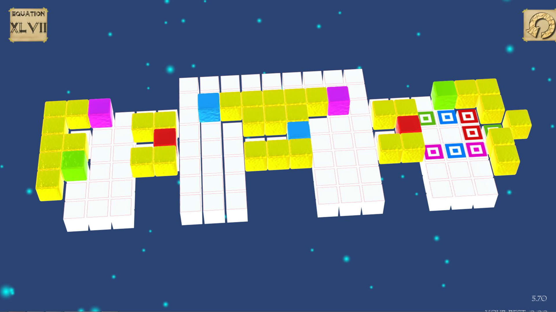 Screenshot for GooCubelets: The Algoorithm
