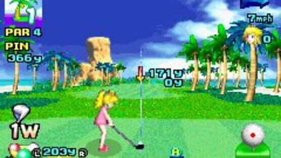 Screenshot for Mario Golf: Advance Tour