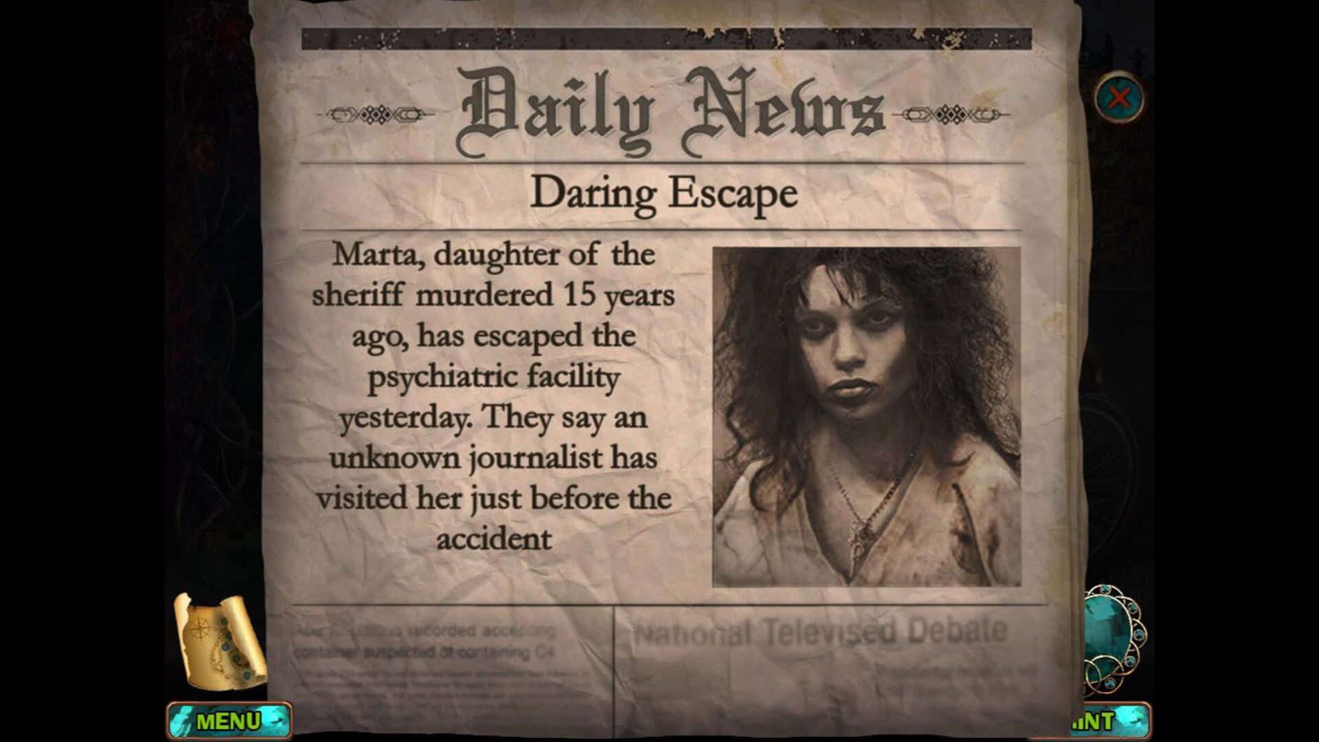 Screenshot for The Wisbey Mystery