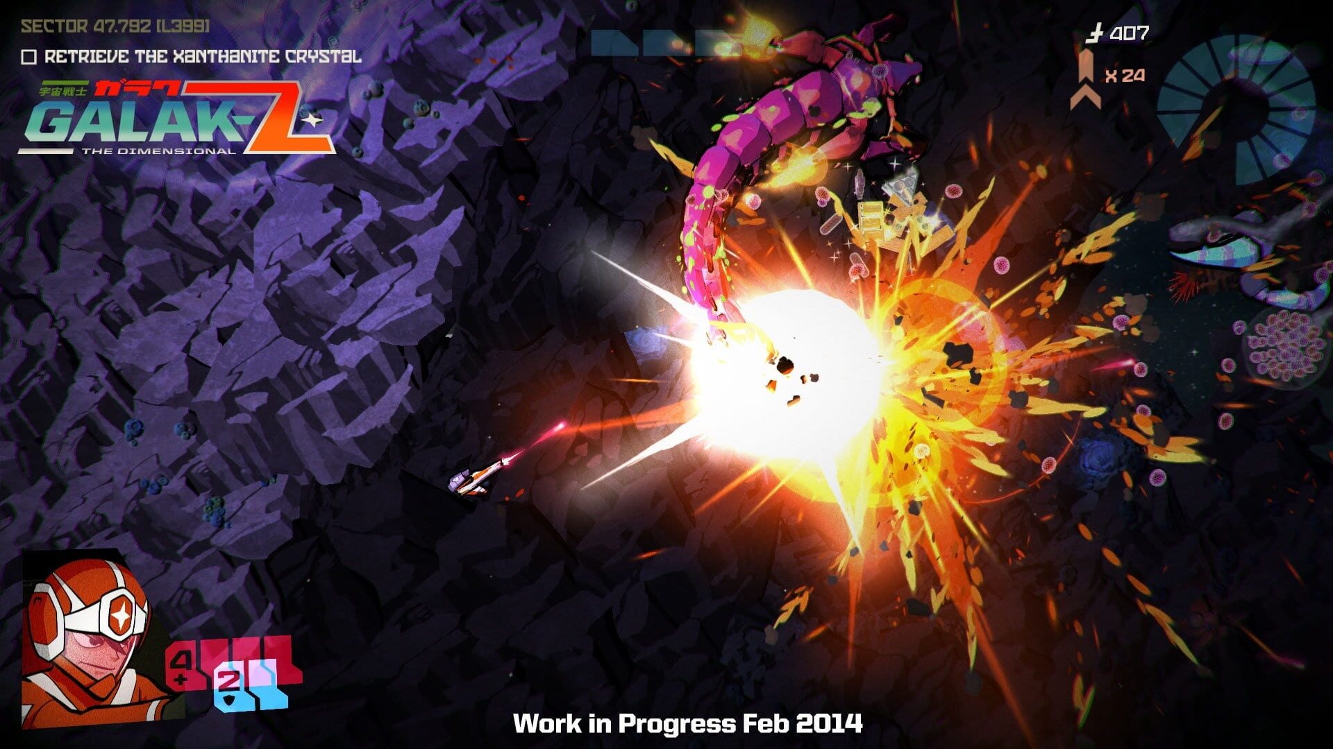 Screenshot for Galak-Z: The Dimensional