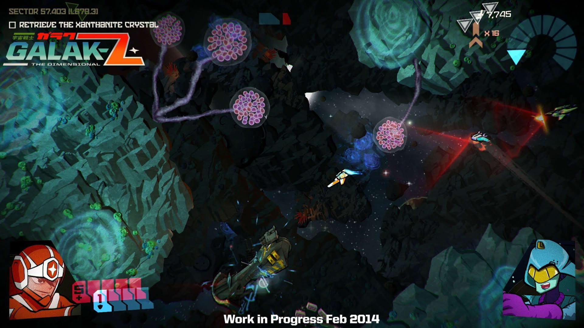 Screenshot for Galak-Z: The Dimensional