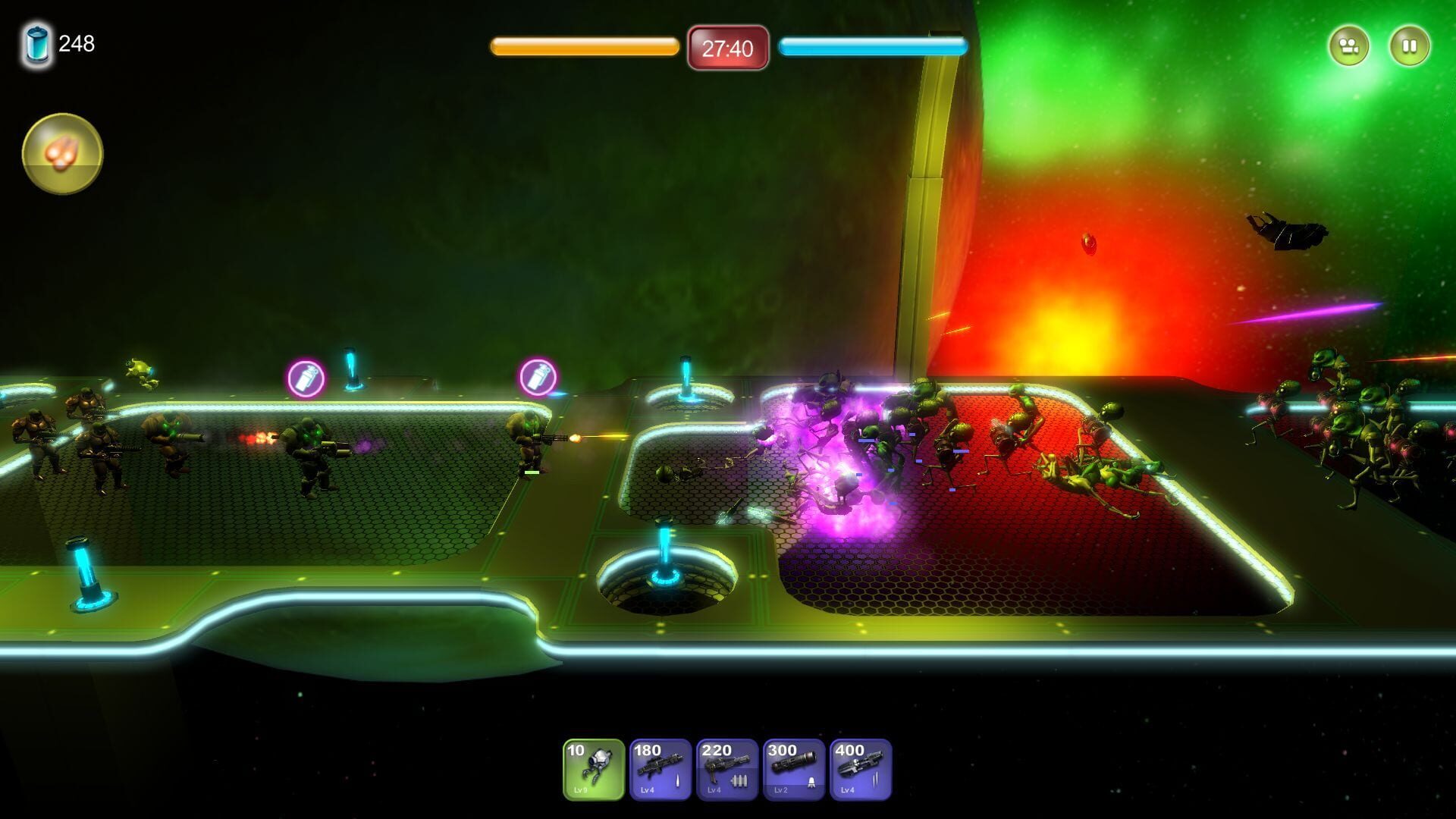 Screenshot for Alien Hallway