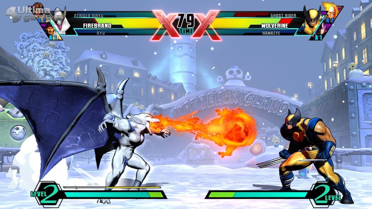 Screenshot for Ultimate Marvel vs. Capcom 3