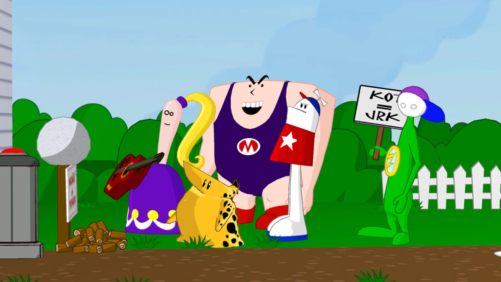 Screenshot for Strong Bad's Cool Game for Attractive People Episode 2: Strong Badia the Free
