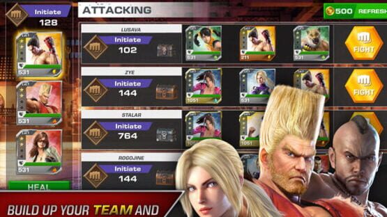 Screenshot for Tekken Mobile