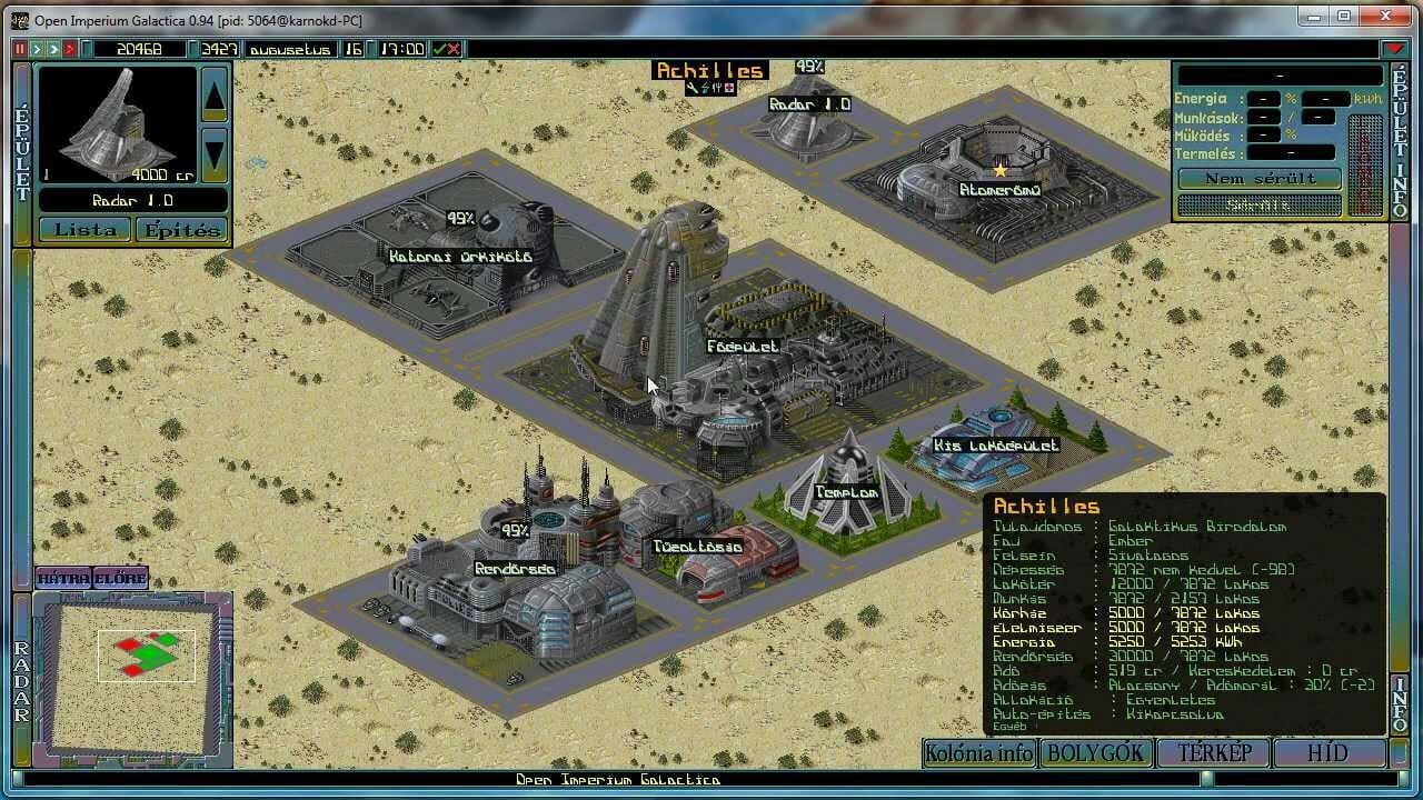 Screenshot for Imperium Galactica