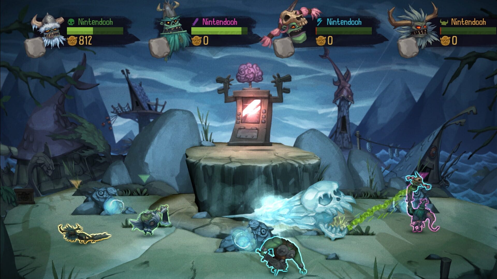Screenshot for Zombie Vikings: Stab-a-thon