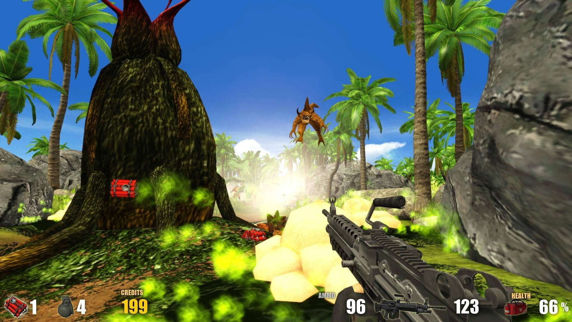 Screenshot for Action Alien: Tropical Mayhem