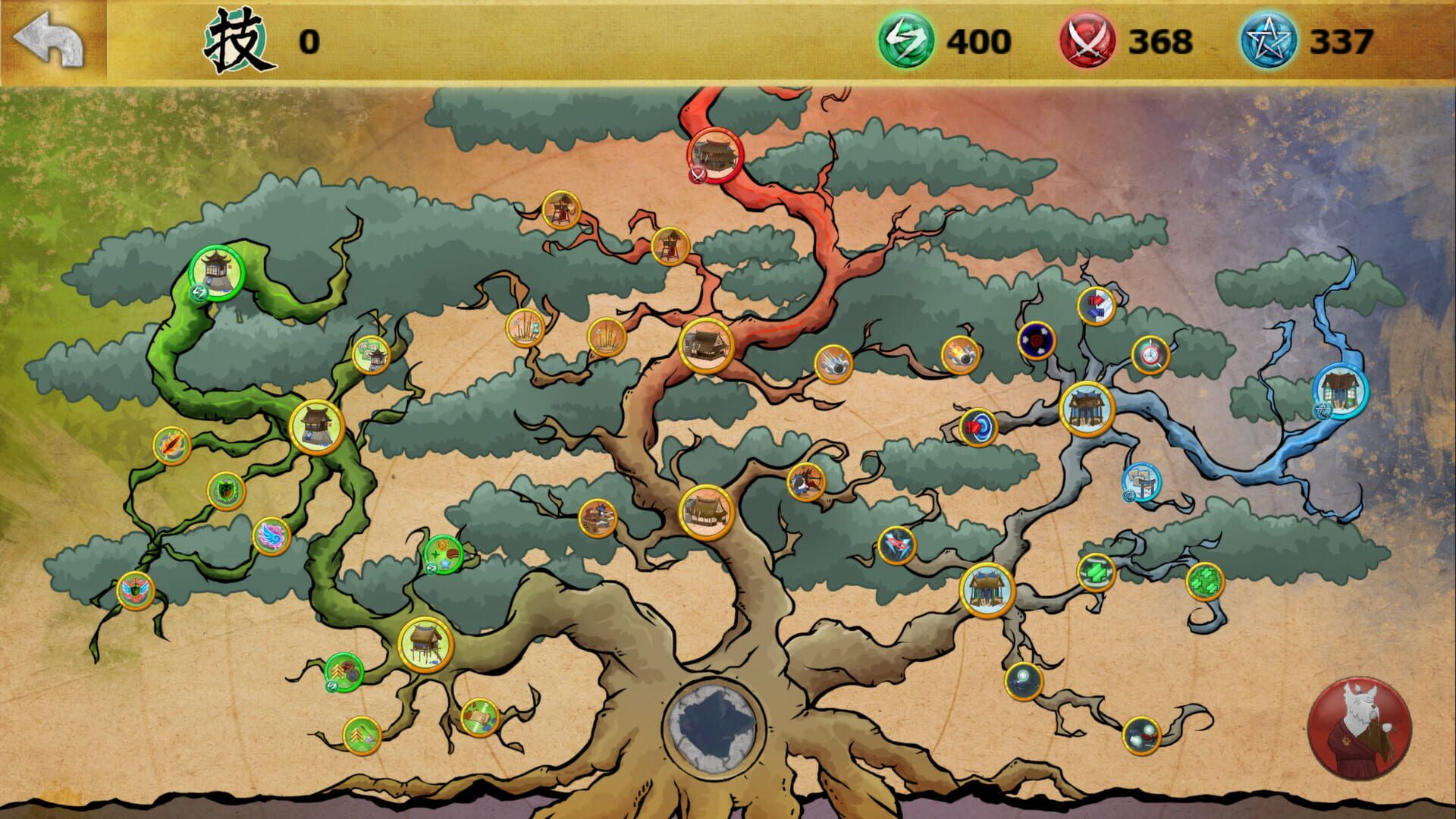 Screenshot for Ninja Cats vs Samurai Dogs