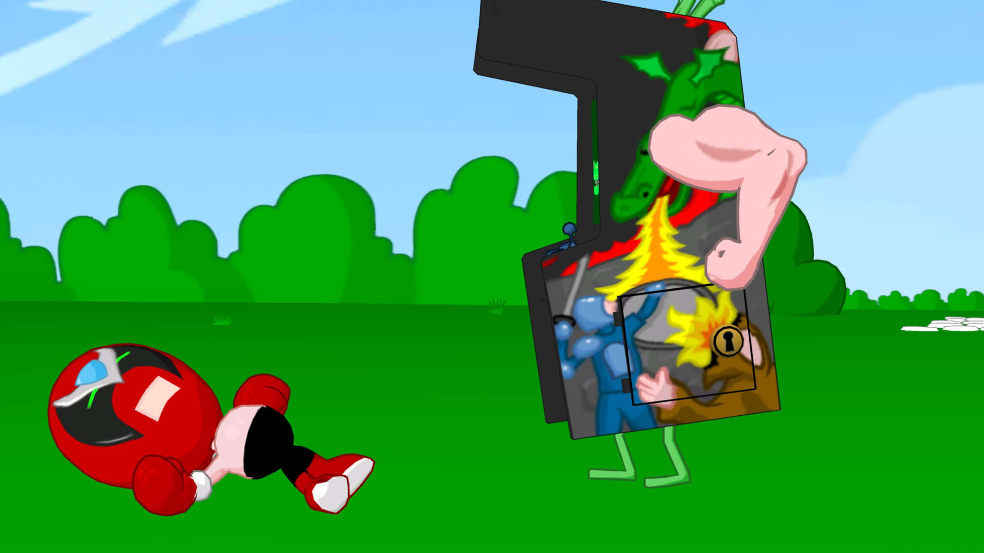 Screenshot for Strong Bad's Cool Game for Attractive People Episode 5: 8-Bit is Enough