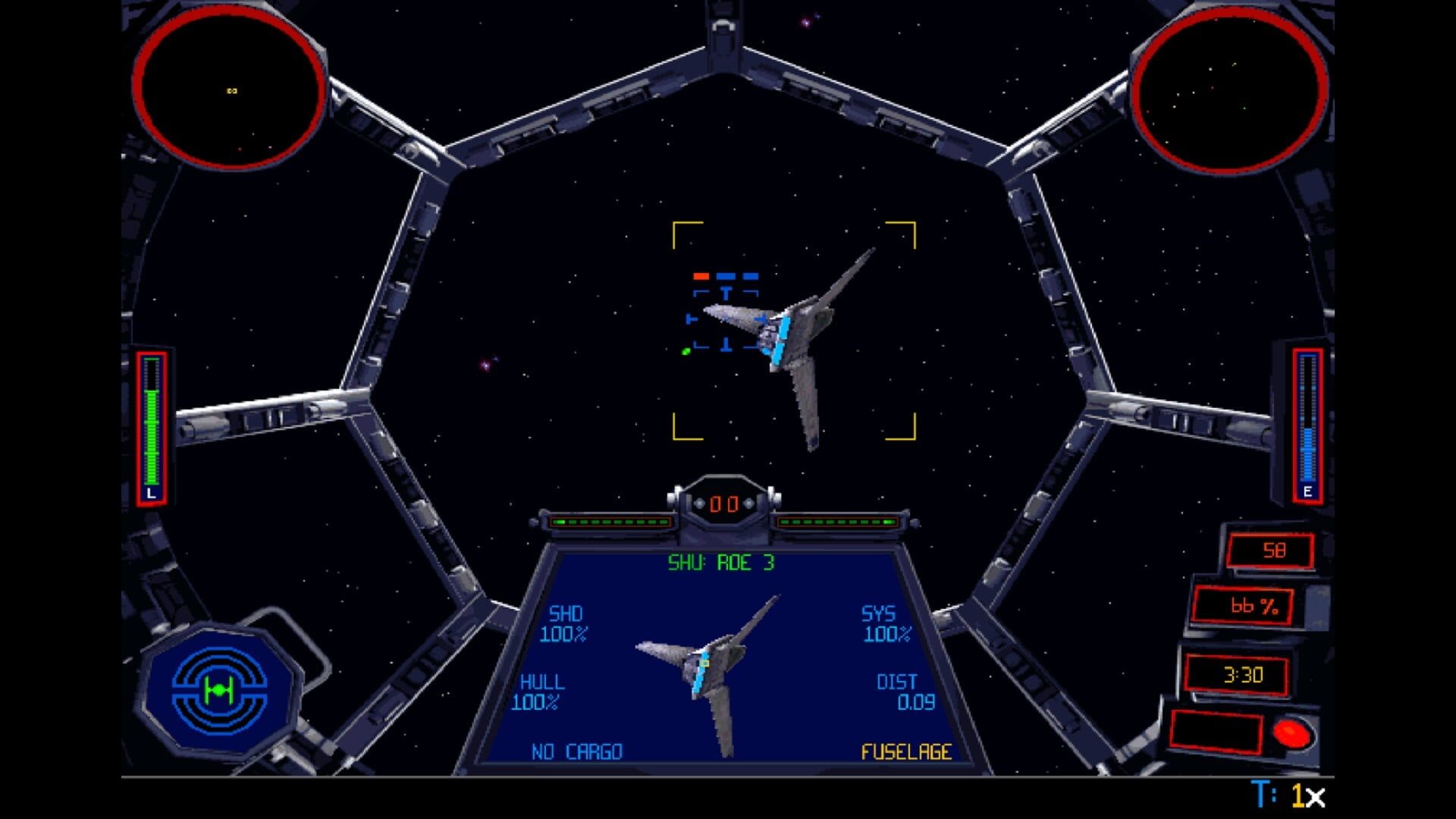 Screenshot for Star Wars: TIE Fighter